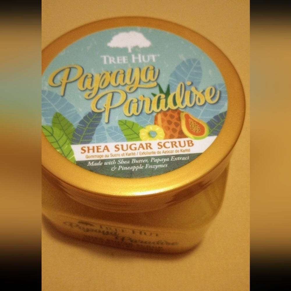 Tree Hut papaya paradise shea sugar scrub